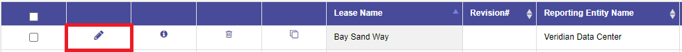 Edit original lease terms